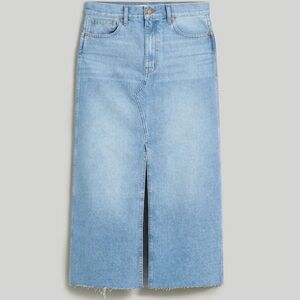 Madewell Light Blue Denim Skirt